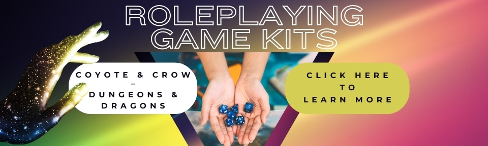 Role Playing Game Kits Now available at PRPL (960 x 288 px)