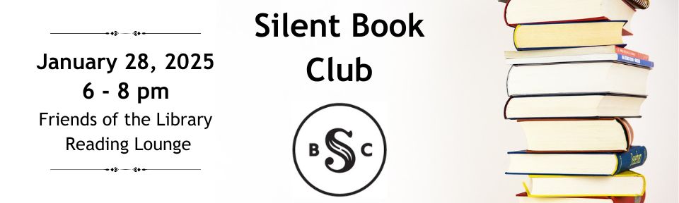 Silent Book Club website slideshow